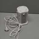 Surge Protector Power Strip Tower with PD18W USB C Port,10FT Extension Cord with 12 AC Mutiple Outlets 5 USB Charging Ports, PASSUS Power Tower Surge Protection for Home Office Dorm Room