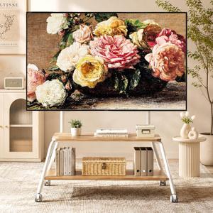 Mobile TV Stand on Wheels for 32-90 Inch TVs