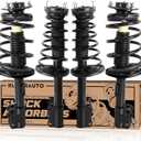 172307 172308 172309 172310 Front and Rear Complete Strut Assemblies Compatible for 2007 2008 2009 2010 2011 Toyota Camry Shock Absorbers w/Coil Spring(Set of 4)