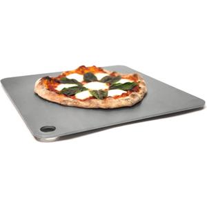 Square Pizza Steel by Conductive Cooking (3/8" Deluxe, 16"x16" Square)