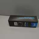 Neck Pillow for Sleeping, Travel Pillow, Camping Pillow, Ergonomic Memory Foam Compressible Medium Firm, Ideal for Home, Bedroom, Office and Camping (Light Blue, M) (M-17.7x12x4/3 In)