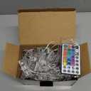 Solhice 20ft Photo Clips String Lights Color Changing 40 LEDs, Hanging Lights for Teen Girls Room Decor, Teenage Christmas Gifts, Indoor Bedroom USB Wall Lights for Pictures with Remote