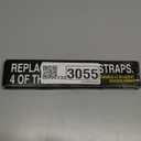 Impresa Bike Rack Rubber Straps for Cradle - Black Pack of 4 Compatible with Thule 534 & Replacement Rubber Strap for Bike Rack - Stretch Design & Versatile Carrier Bands