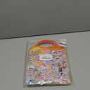 6Set Puffy Sticker Books for Kids 2-4, 3D Reusable Stickers Books for Toddlers 1-3 2-4,Farm+Animal+Dinosaurs+Ocean World+Space+Vehicle