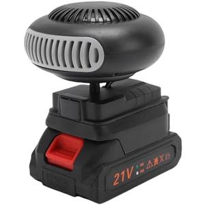 Diydeg Car Heater, Fast Heating Portable Space Heater, Quiet Battery Powered Windshield Defogger, Window Defroster for Most Cars, Sedan, Electric Tricycles, Home, Office, Indoor Use