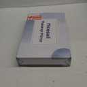 Nicesail 19 Inch Tall Makeup Mirror with 10X Magnification, Make up Mirror 8 Inch Double-Sided, Table Mirror with Pedestal for Shaving, Standing Mirror Height Adjustable Chrome Finish (8 Inch, 10X)