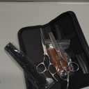 CIICII Hair Cutting Scissors Shears Kit, Professional Barber Haircut Scissors Set (6.7 Inch Hair Beard Hairdressing Trimming Haircutting Thinning Shears) for Men Women Hairdresser Home Salon (Silver)