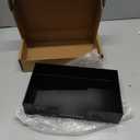 Acrylic Guest Towel Napkin Holder,Black Bathroom Paper Hand Towels Storage Tray,Disposable Paper Towel Holder for Bathroom,Kitchen,Parties,Weddings, Hotel and Restaurant