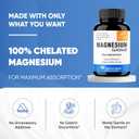 3 x Sandhu's Superior Absorption Magnesium Glycinate 775mg|140mg Elemental Magnesium Capsules|90 Count, 90 Days Supply|Supports Restful Sleep & Muscle Health |Pure, Non GMO & Gluten Free