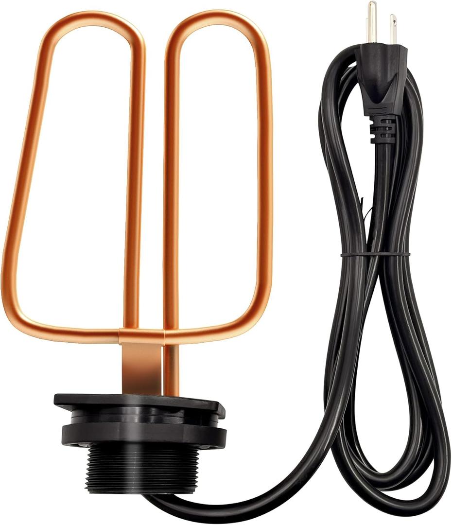 Submersible Stock Tank Heater Fit for rubbermaid Stock Tanks, 1500W Deicer, Thermostatically Controlled, Rubbermaid Water Trough Heater, Water Trough Heater for Livestock, Three-Years Free Replacement