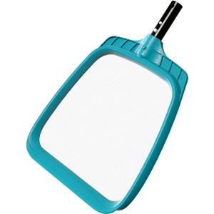 POOLWHALE Professional Pool Skimmer Net,Fine Mesh Net Bag,Heavy Duty Swimming Leaf Skimmer Cleaning Tool - Fast Cleaning,Debris Pickup Removal- Fits Standard Swimming Pool Poles (No Pole)