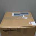 Amazon Basics 6-Slice 23-QT Toaster Oven with Built-In Air Fryer, 7-In-1 Cooking Options, 60-Min Timer & Adjustable Temperature (200 - 450), With Accessories, 1500W, Stainless Steel, Silver/Gray