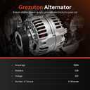 New Alternator 150 AMP for 2014-2019 Chevy Silverado 1500 2500 3500 Suburban,2014-2019 GMC Sierra 1500 2500 3500,Chevrolet Tahoe 2015-2019,15-19 Yukon 4.3 5.3 6.0 6.2 6.6L 22747894 84143543 14007N