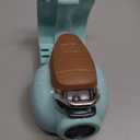 Electric Doll Scooter for 17cm Doll,Funny Doll Accessories with Music and Lights, 360 Rotatable Plastic Scooter Decoration Batteries Not Included (Blue)