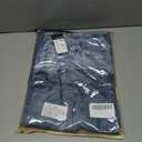 Womens French Terry Wide Leg Sweatpants Jeans Stretch Breathable Comfort Pants for Casual & Workout Y2K Clothes (X-Large, Patchwork Blue)