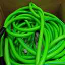Heavy Duty Garden Hose 5/8 Inch x 150ft - Kink Resistant Lightweight Hybrid Hose, Leak Proof Rustproof Water Hose for Outdoor Watering (Green)