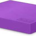Yes4All Upgraded Size Foam Pad for Exercise, Nonslip Foam Balance Pad Physical Therapy, Yoga & Stability Training Balance Mat (D.Purple - L - (15,5" x 13" x 2"))