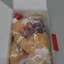 BWFY 2PC Gingerbread Man Christmas Decorations Indoor for Christmas Ornament Home Decor Gingerbread Doll for Gift Door Window Table Tree Holiday Xmas Season Decor (Gm-2pc-005)