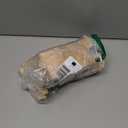 Moretoes 100pcs Small Bakery Cookie Bags with Window, Brown Kraft Paper Bags for Homemade Bread Cookie, 3.5x2.2x6.7in Tin Tie Tab (Mini)