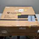 SUPERJARE 0.4'' Thick 24 Pcs 96 Sq Ft Rubber Top Exercise Equipment Mats, High Density EVA Foam Mats with Rubber Top, Interlocking Gym Flooring for Home Gym, Protective Workout Mat, Black/Blue