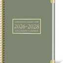 2026-2028 Monthly Planner - 3 Year Monthly Planner 2026-2028, Jan. 2026 - Dec. 2028, 8.5" x 11", 36 Months Calendar Planner with Spiral Bound, Notes Pages, Perfect for School & Office for Women & Men - Green