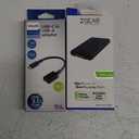 Usbc to USB a adapter By Philips and Zgear Slim Power Bank Brick With Dual Charging Points.