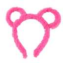 3 Pcs Plush Bear Ear Headbands Stretchy Fluffy Animal Ear Hairbands for Women Girls Party Cosplay Christmas Theme Daily Wear Cute Hair Accessories