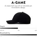 melin A-Game Hydro, Performance Snapback Hats, Water-Resistant Baseball Caps for Men & Women, Golf, Running, or Workout Hat