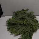 Christmas Garland 9 Ft Realistic Cedar Cypress Pine Greenery Garland Faux Christmas Garland Decorations for Mantle, Fireplace, Table, Stairs, Doors, Porch, Indoor Outdoor Christmas Decorations