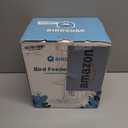 birdsnap TUC Bird Feeder with Camera 2K HD, Solar Panel 32GB Card 4-in-1 Perch, 160View Auto Detect & Notify AI Identify Video Bird Camera Wireless Outdoors Ideal Gift for Birds Lover (Orange)