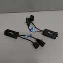 Nilight H13/9008 LED CANbus Decoder - Anti-Flickering Harness Error Free Resistor Capacitor for LED Bulb, Pack of 2