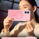 2 x SPIDERCASE Magnetic for Samsung Galaxy S25 Edge Case, [10 FT Military Grade Drop Protection] Heavy Duty Shockproof Phone Case for Galaxy S25 Edge 5G, Pink