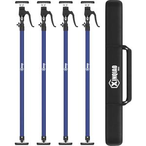 XINQIAO Cabinet Jacks for Installing Cabinets, Heavy Duty Third Hand Tools Adjustable Support Pole from 49.2 in to 114.2 in, 4 PCS