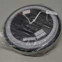 13 Inch Flush Mount Ceiling Light with Remote Control & Night Light, 5CCT Dimmable Ceiling Light Fixture, 25W 2500LM 2700K-6500K Adjustable LED Ceiling Lights for Bedroom Kitchen, White Gold