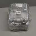 TOFLEN Disposable Sturdy Plastic Hinged Food Containers with Clear Lids (80 Pack) Clamshell Take Out Loaf Containers 7.2x4.7x3 Inches To Go Dessert Box Cake Slice Salad Pastry Sandwich Container