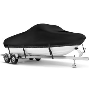 Boat Cover 24-26 ft, Waterproof 900D Heavy Duty Boat Cover