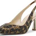 Betsey Johnson Women's Clark, Light Brown/Black Leopard Print, Size 10, Width Medium