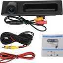 Rear View Camera 1280x720, Trunk Handle Rear View Reverse Backup Camera Compatible with Vehicle F Series 3/4/5 X3 X4 F30 F32 F10 F11 F25