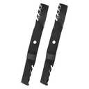Bularie M170642 Gator Mulching Blades for 42" Deck, Compatible with John Dee-re Z315E Z320M Z320R Z335E Z335M Z345M Lawn Mower, Replace UC22008, M170639, GY20683, 2 Pack