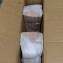 Nature Smile 11.8'' Kids Baby Toddler Children Solid Wooden Pants Hangers, Trousers Bottom Hangers with 2-Adjustable Clips Anti-Rust Hook Pack of 10 (Natural)