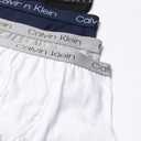 Calvin Klein Kids Boys' Modern Cotton Boxer Brief Underwear 8-Pack (Black, L)