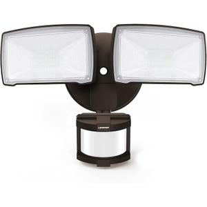 LEPOWER 30W LED Security Lights Motion Sensor Light Outdoor, 3200LM Motion Security Light, 5500K, IP65 Waterproof, 2 Head Motion Detector Flood Light for Garage, Yard, Porch, Brown (NOT Solar Powered) LEPOWER 30W LED Security Lights Motion Sensor Light Outdoor, 3200LM Motion Security Light, 5500K, IP65 Waterproof, 2 Head Motion Detector Flood Light for Garage, Yard, Porch, Brown (NOT Solar Powered)