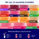 Zipfizz Daily Energy Drink Powder, Variety Pack, 15 Pack | 3-in-1 Sustained Energy, Rapid Hydration, and Essential Vitamins | Sugar-Free | Electrolyte Powder | Contains Vitamin B-12 & Antioxidants (EXP 09/01/25)