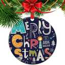 Funny New Home Ornament 2025 for New Homeowners, Humorous House Warning Keepsake, First Christmas in New Home Bauble (C8)