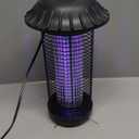 Buzbug LED Bug Zapper Indoor Outdoor, 10 Years Lifespan, 6.5ft Power Cord, IPX4 Waterproof, High-Voltage, Mosquito Zapper, Fly Trap Mosquito Trap, Fly Killer Fly Zapper -MO008C (New Black)