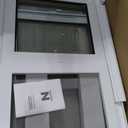 36" x 24" Vinyl Basement Sliding Window,Removable Flange,White