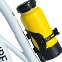 ABC by BiKASE - Any Bottle Cage, Bike Water Bottle Holder - Fits Any Bottle, Container, Speaker, Bicycle Bottle Holder for Frame or Handlebar (screw/no strap)