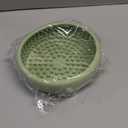 Dog Lick Bowl, Bestalk Anxiety Relief Lick Mat for Dogs, Non-Slip Freeze Licking Bowl Enrichment Puzzle Feeder for Distraction, BPA Free Silicone, Dishwasher Safe (Green,L)