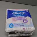 Always Discreet Incontinence Pads for Women with Bladder Leaks, Sensitive Skin Pads Moderate Absorbency, Regular Length, 57 Count