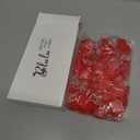 Blulu 100 Pcs Adhesive Cable Clips Bulk Wire Holder for Cord Organizer Clips Cable Management Outdoor Light Hooks for Christmas Wall String Lights Fairy Lights (Medium, Clear)